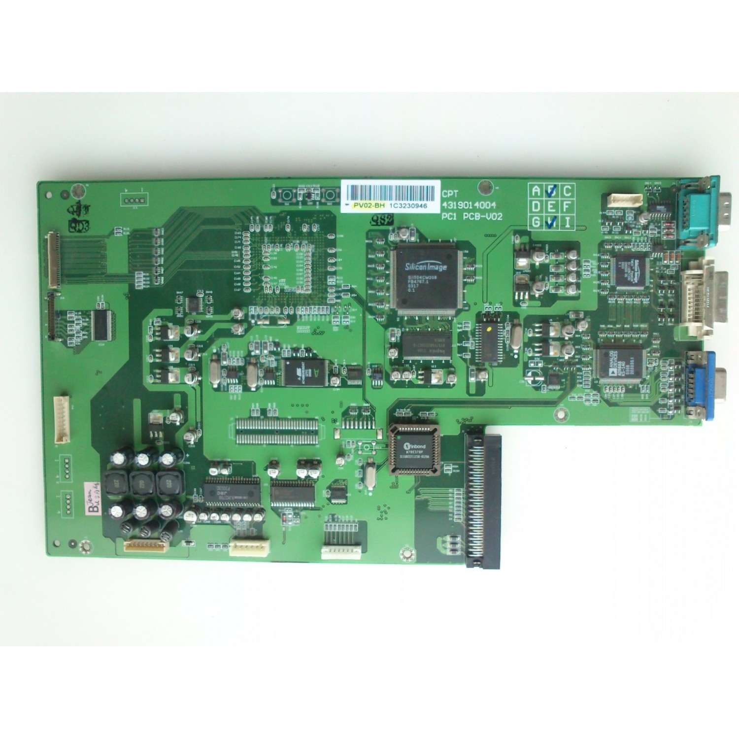 LED DRIVER PARA TV VIZIO / NUMERO DE PARTE M75Q7J03 624A / 1P-120CX00-2011 / M75Q7J03 / 624A / DISPLAY JR745R3HA2Y / MODELO M75Q7-J03 LFTVE2KX